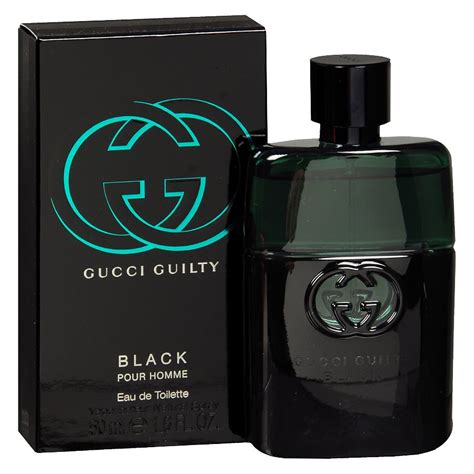 mens black gucci|gucci black aftershave for men.